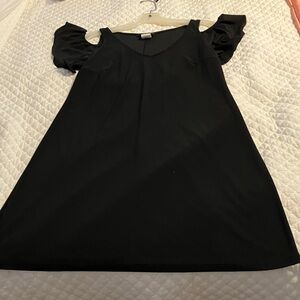 MSK Cold Shoulder Little Black Dress